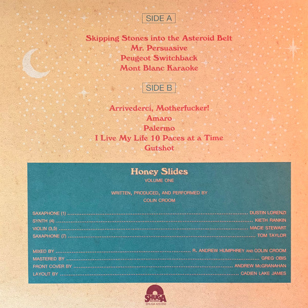 Honey Slides - Volume One (COLOR VINYL LP) | - ALT/INDIE *NEW/COLOR*