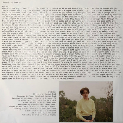 Lomelda - Hannah (PINK VINYL) | Mint (M) Mint (M) - ALT/INDIE *NEW/COLOR*