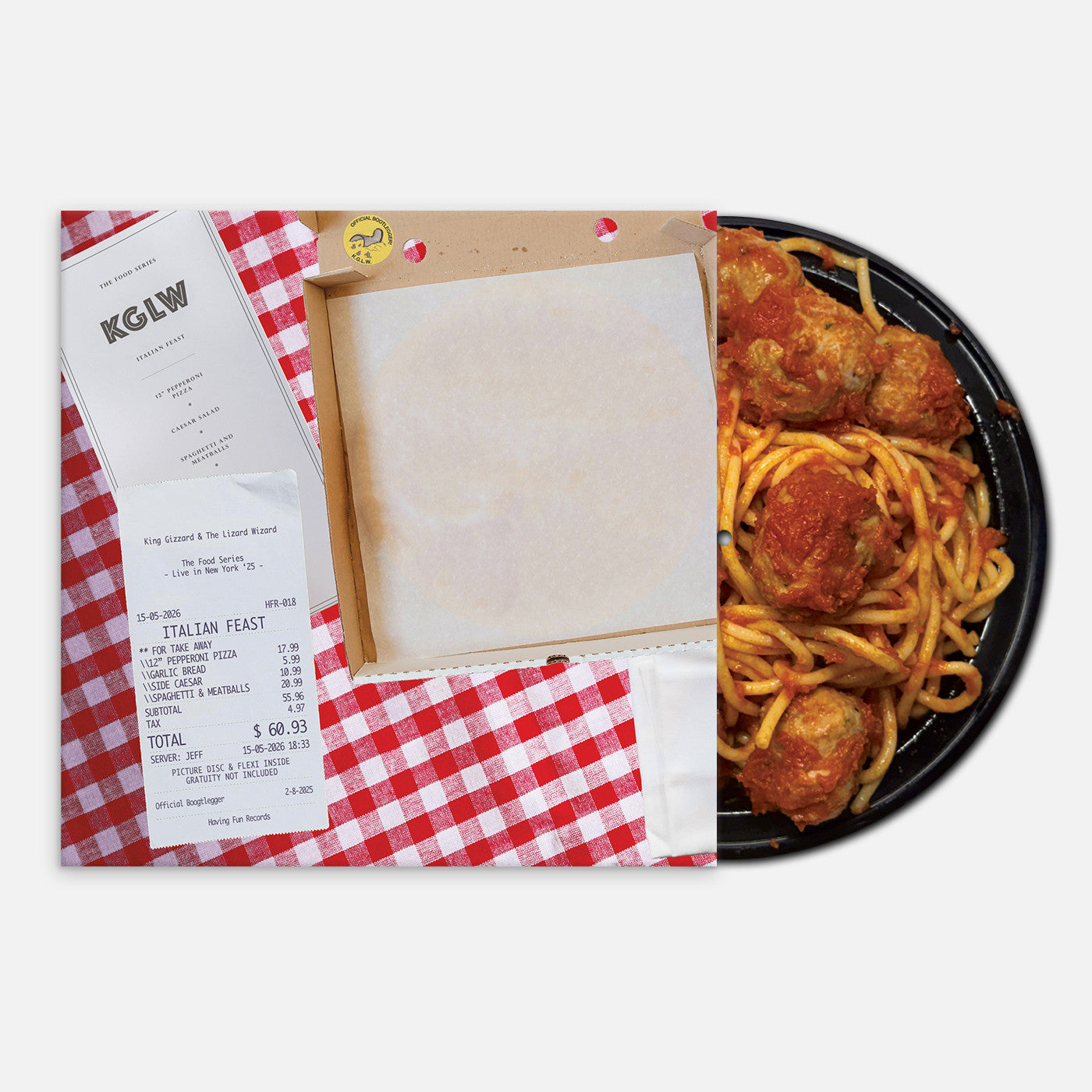 Italian Feast (DLX ED Italian Feast Picture Disc Vinyl + Flexi Disc) | Mint (M) Mint (M) - ALT/INDIE *NEW/PICTURE*