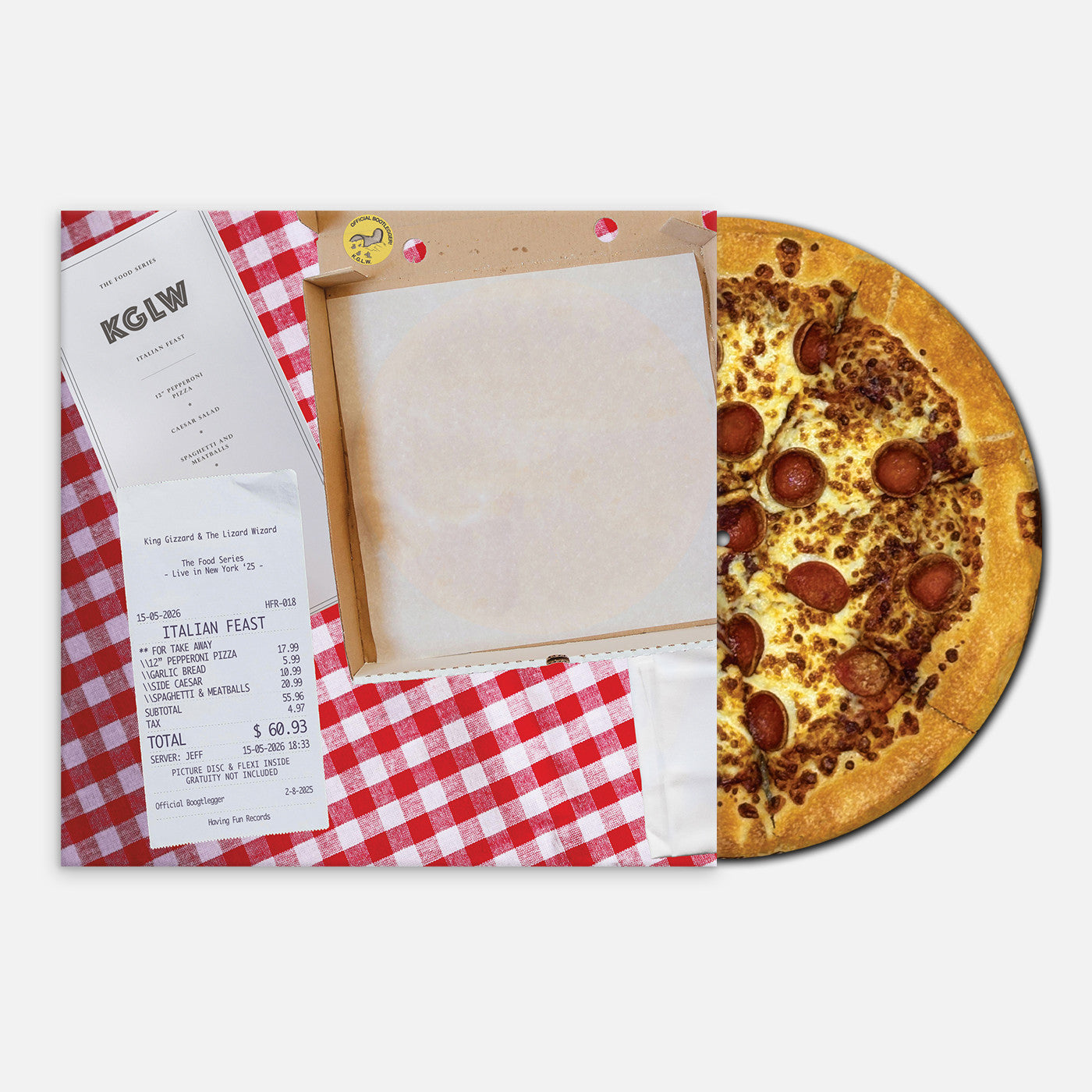 Italian Feast (DLX ED Italian Feast Picture Disc Vinyl + Flexi Disc) | Mint (M) Mint (M) - ALT/INDIE *NEW/PICTURE*