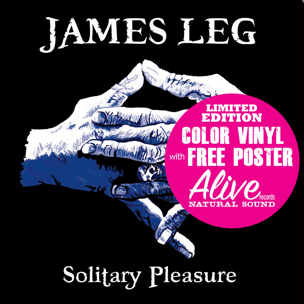 James Leg - (PRESALE 9/25/26) Solitary Pleasure (WITH INSERT VINYL LP) | NEW - ALT/INDIE *NEW*