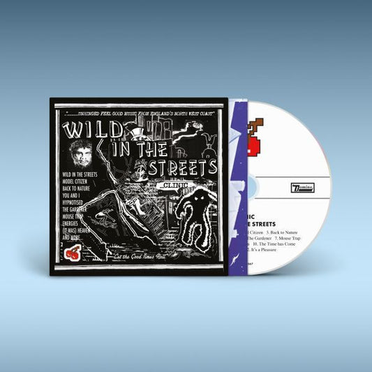 Clinic - (PRESALE 10/30/26) Wild In The Streets (CD) | NEW - ALT/INDIE *NEW*