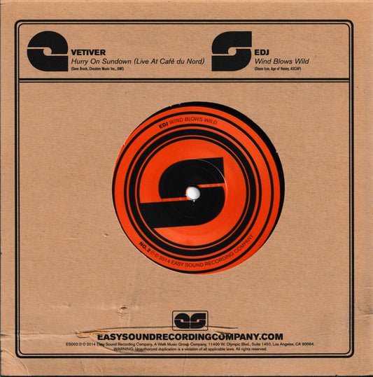 Vetiver / EDJ (Eric Johnson of Fruit Bats) - Easy Sound #2 (7'' VINYL) | NEW - ALT/INDIE *NEW*