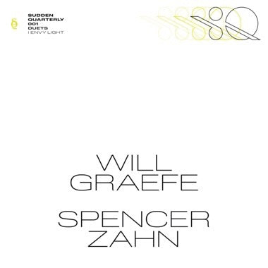 Spencer Zahn & Will Graefe - (PRESALE 7/10/26) I Envy Light (VINYL) | Mint (M) Mint (M) - ALT/INDIE *NEW*