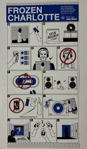 Jack White - Frozen Charlotte (LISTENING PARTY PROMO SHEET) | - ALT/INDIE *NEW*