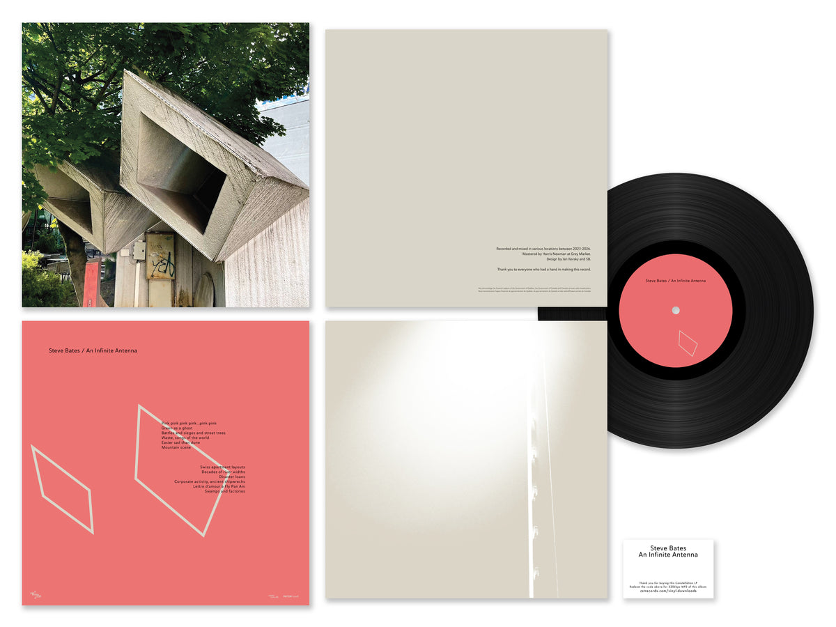 Steve Bates - (PRESALE 9/25/26) An Infinite Antenna (VINYL LP) | NEW - ALT/INDIE *NEW*