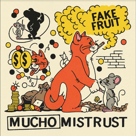 Fake Fruit - Mucho Mistrust (CUTIES ORANGE VINYL) | - ALT/INDIE *NEW*