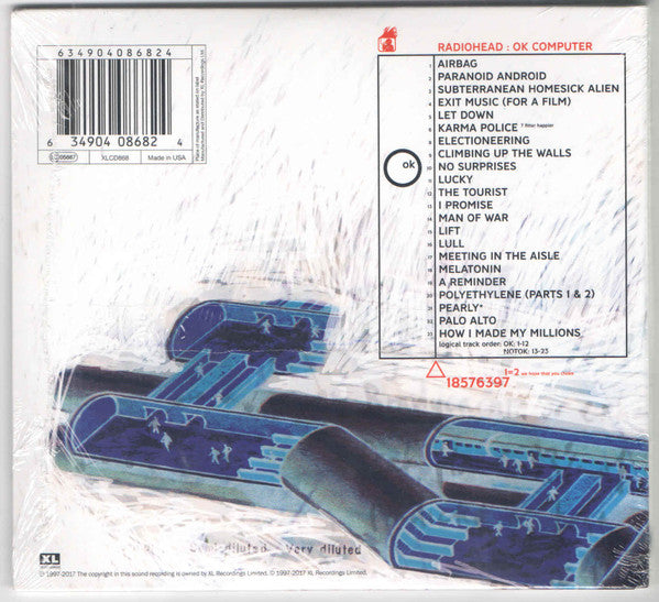 OK Computer OKNOTOK 1997 2017 (2xCD) | - ALT/INDIE *NEW*