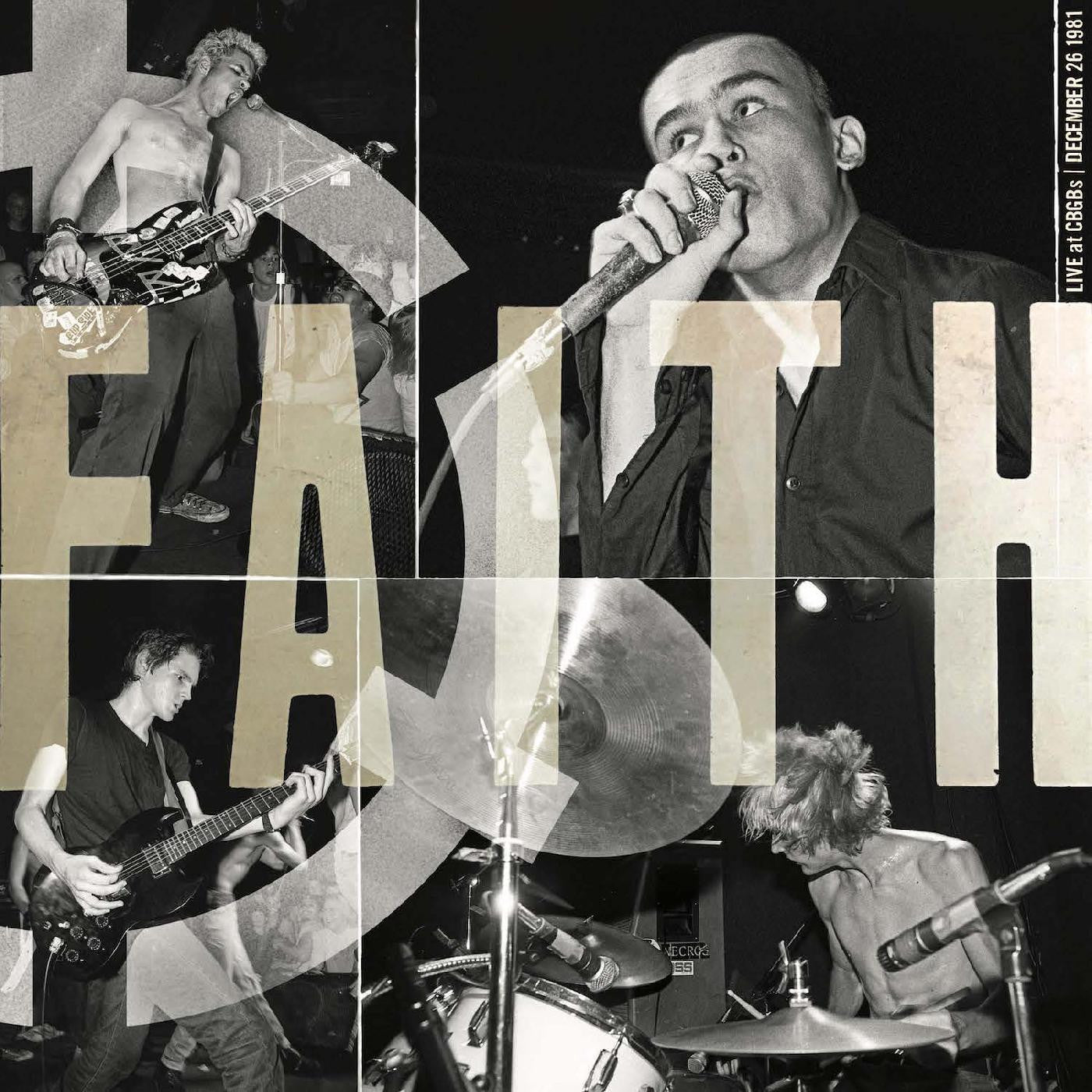 Faith - Live at CBGB's (BLUE VINYL) (Vinyl) | - ALT/INDIE *NEW*