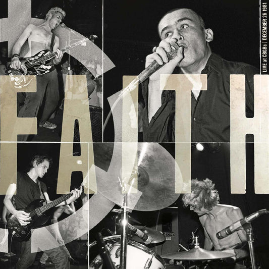 Faith - Live at CBGB's (BLUE VINYL) (Vinyl) | - ALT/INDIE *NEW*
