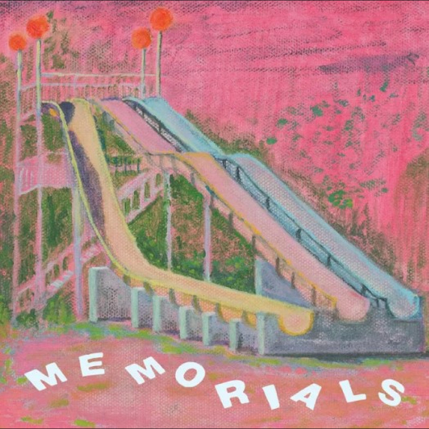 Memorials - Another Waterslide / Memorial Bells (INDIE EXCLUSIVE, NEON ORANGE VINYL) (Vinyl) | Mint (M) Mint (M) - ALT/INDIE *NEW*