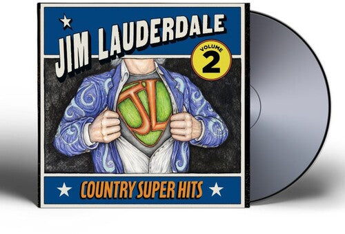Jim Lauderdale - (PRESALE 8/21/26) Country Super Hits Volume 2 (CD SKY CRUNCH 2026) | NEW - ALT/INDIE *NEW*