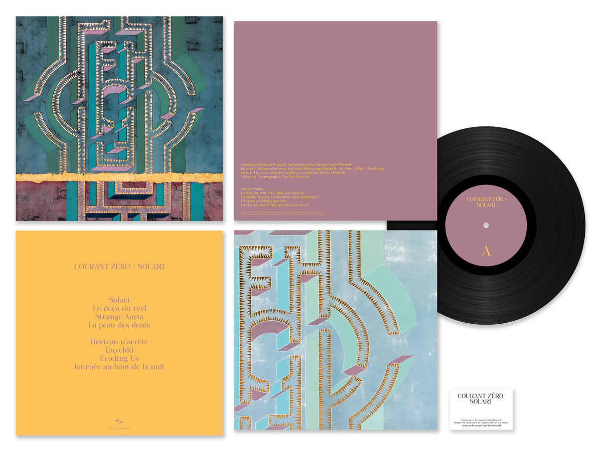 Courant Zéro - (PRESALE 9/25/26) Solari (VINYL LP) | NEW - ALT/INDIE *NEW*