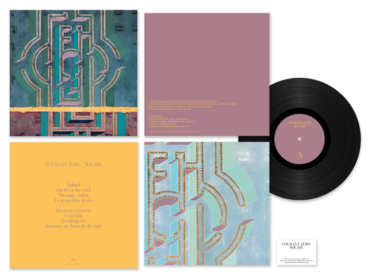Courant Zéro - (PRESALE 9/25/26) Solari (VINYL LP) | NEW - ALT/INDIE *NEW*