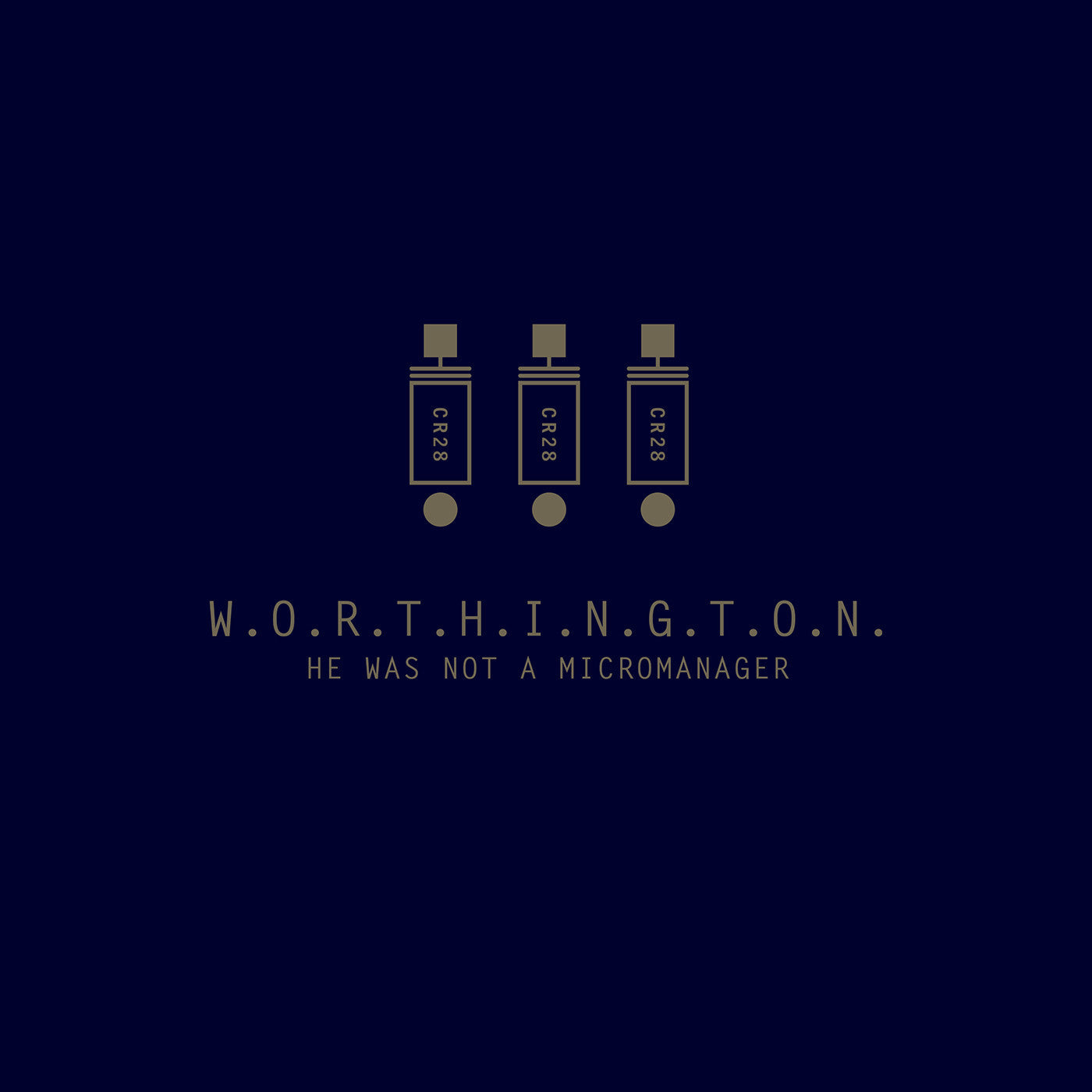 Worthington - He Was Not a Micromanager (OPAQUE SILVER VINYL) | - ALT/INDIE *NEW*