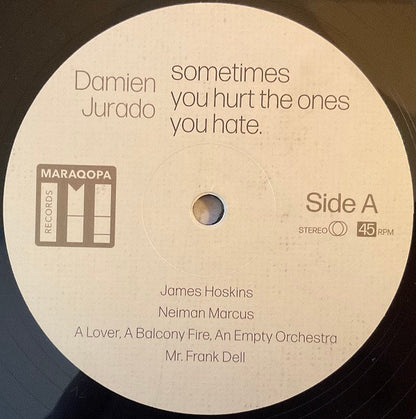 Damien Jurado - Sometimes You Hurt The Ones You Hate. (VINYL) | Mint (M) Mint (M) - FOLK *SEALED*