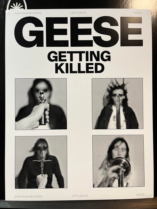 Getting Killed (11x7" POSTER) | Near Mint (NM) - ALT/INDIE *NEW*