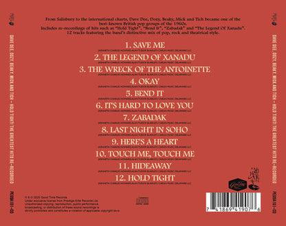 DAVE DEE / BEAKY DOZY / MICK & TICH - (PRESALE 8/21/26) Hold Tight! The Greatest Hits (MOD ECO CD PRESTIGE ELITE LLC 2026) | NEW - ALT/INDIE *NEW*