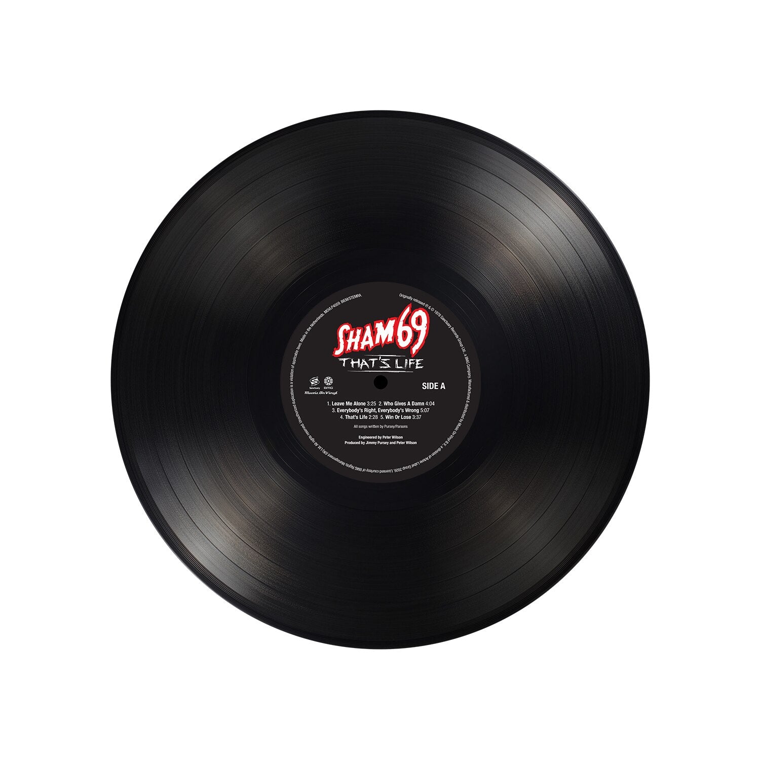 SHAM 69 - (PRESALE 10/23/26) That's Life (MOV VINYL LP) | NEW