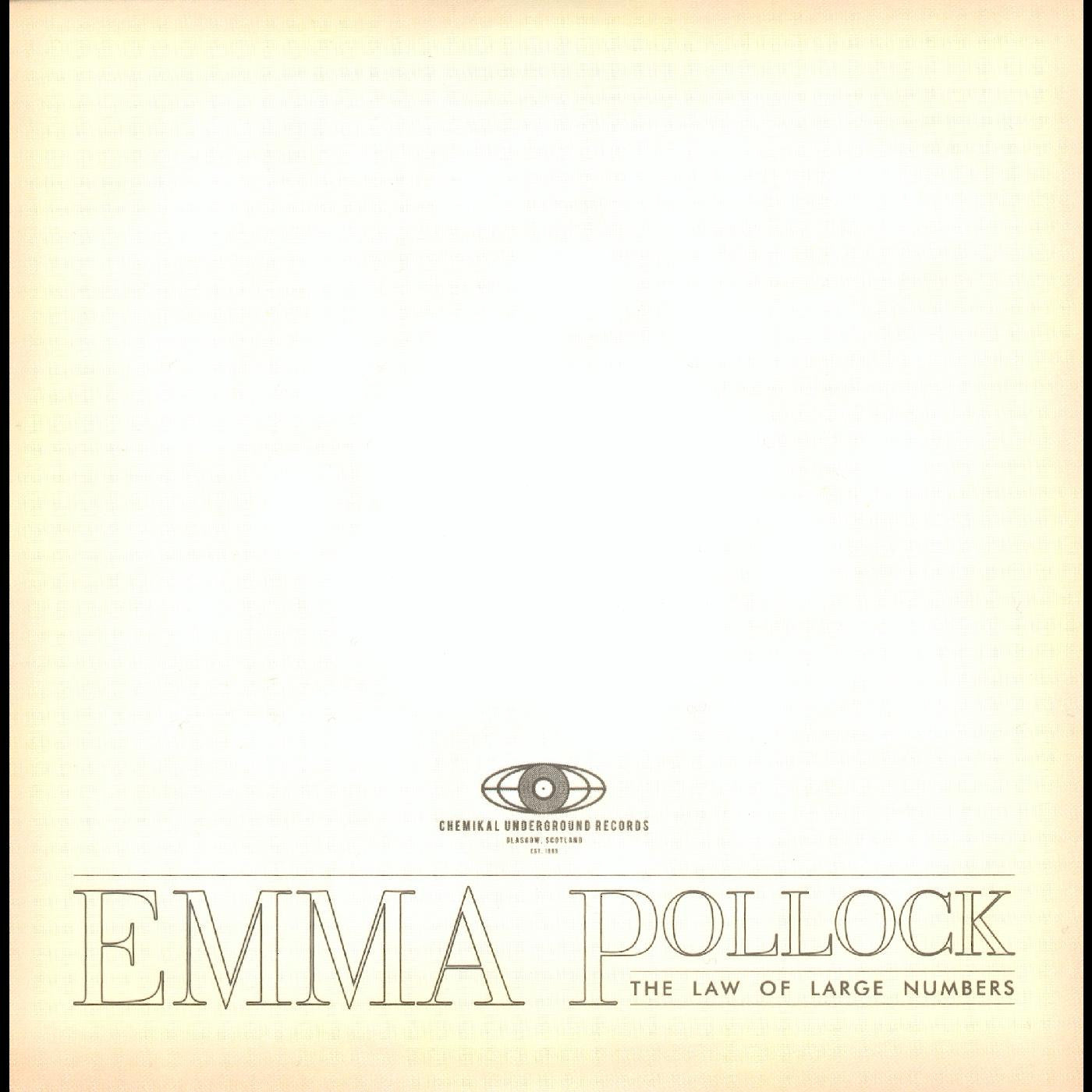 Pollock, Emma - The Law Of Large Numbers (CD) | - ALT/INDIE *NEW*