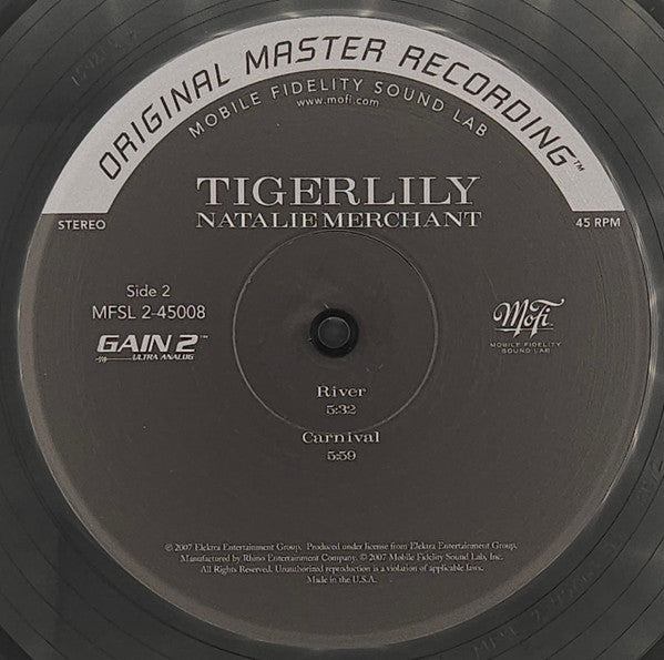 Tigerlily (BOTTOM SEAM SPLIT)(2xVINYL) | Mint (M) Very Good Plus (VG+) - ALT/INDIE *NEW*