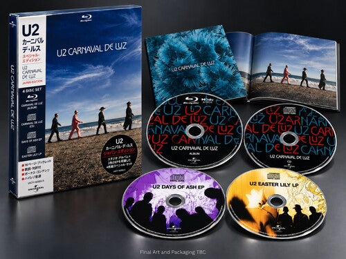 U2 - (PRESALE 11/27/26) Carnaval De Luz - SHM-CD + Blu-ray - Japanese Limited Ed. (LTD IMPORT 5xCD) | NEW - ALT/INDIE *NEW*