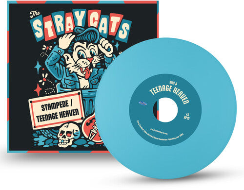 Stray Cats - (PRESALE 10/16/26) Stampede / Teenage Heaven (LMTD 7") | NEW - ALT/INDIE *NEW*