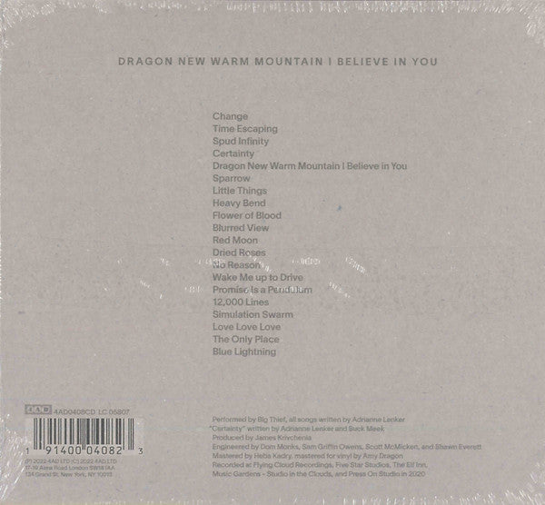 Dragon New Warm Mountain I Believe In You (CD) | - ALT/INDIE *NEW*