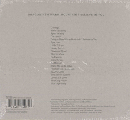 Dragon New Warm Mountain I Believe In You (CD) | - ALT/INDIE *NEW*