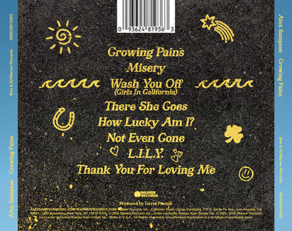 ALEX SAMPSON - (PRESALE 9/4/26) Growing Pains (MOD CD WARNER 2026) | NEW - ALT/INDIE *NEW*