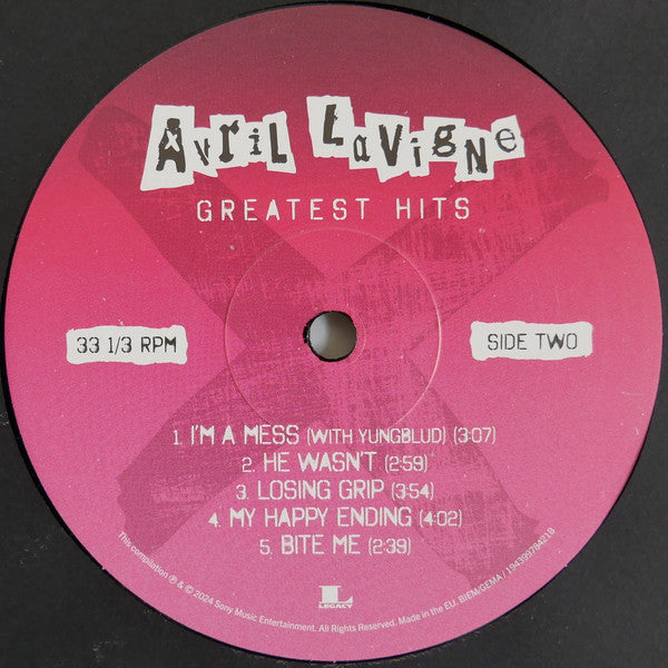 Avril Lavigne - Greatest Hits | Mint (M) Mint (M) - ALT/INDIE *NEW*