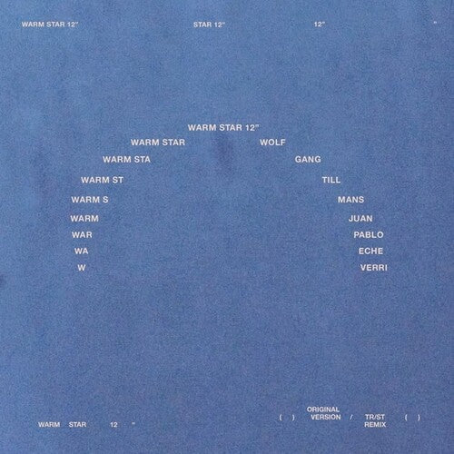 WOLFGANG TILLMANS / JUAN PABLO ECHEVERRI - (PRESALE 7/24/26) Warm Star (VINYL) | Mint (M) Mint (M) - ALT/INDIE *NEW*