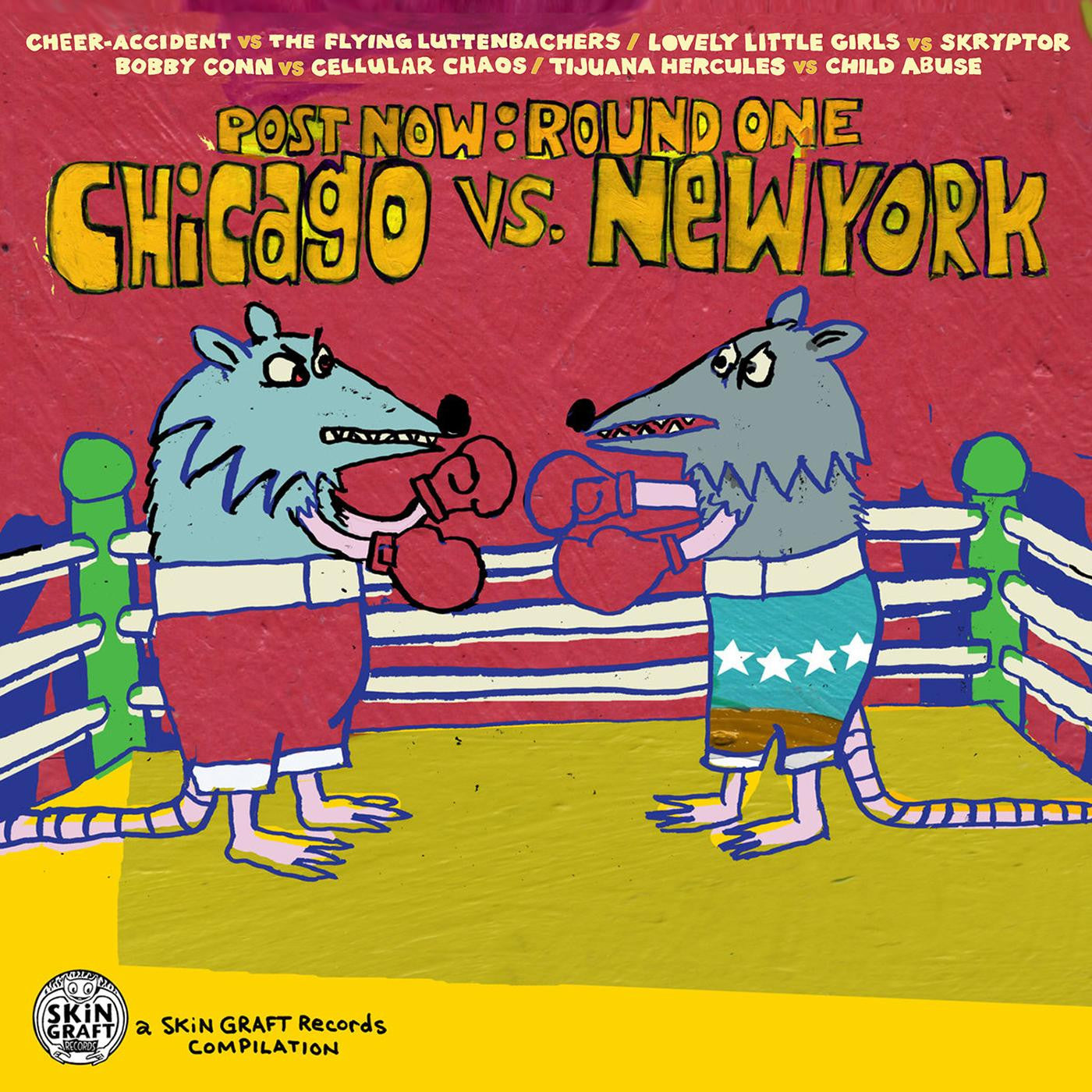Various Artists - Post Now: Round One - Chicago vs New York (CD) | Mint Mint - ALT/INDIE *NEW*
