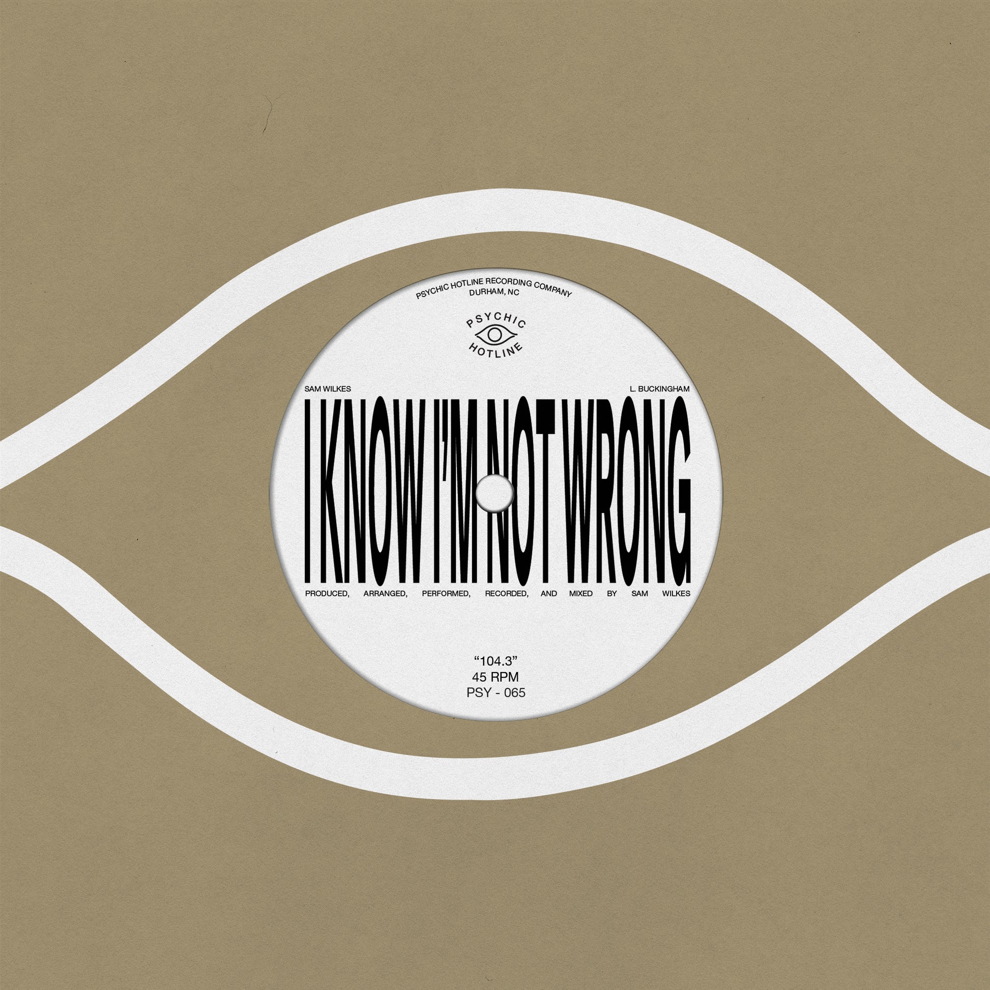 (PRE-ORDER 11/7/25) 104.3 (VINYL 7") | Mint (M) Mint (M) - ALT/INDIE *NEW*