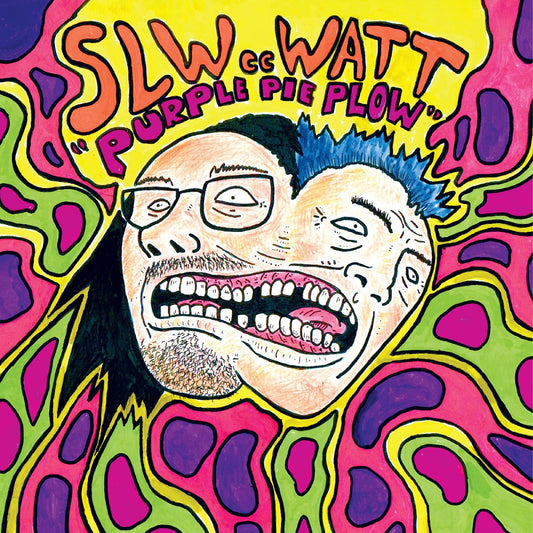 SLW cc Watt - Purple Pie Plow (LIME GREEN VINYL) | - ALT/INDIE *NEW*