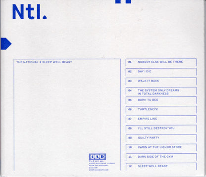 Sleep Well Beast (CD) | Mint (M) Mint (M) - ALT/INDIE *NEW*