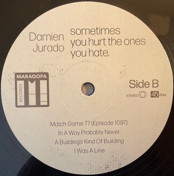 Damien Jurado - Sometimes You Hurt The Ones You Hate. (VINYL) | Mint (M) Mint (M) - FOLK *SEALED*