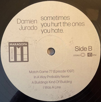 Damien Jurado - Sometimes You Hurt The Ones You Hate. (VINYL) | Mint (M) Mint (M) - FOLK *SEALED*
