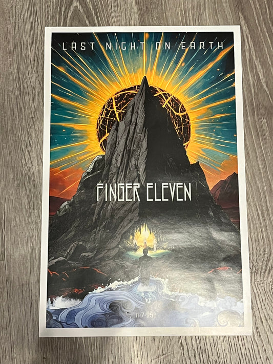 Last Night On Earth (11x17" POSTER) | Mint (M) - ALT/INDIE *NEW*