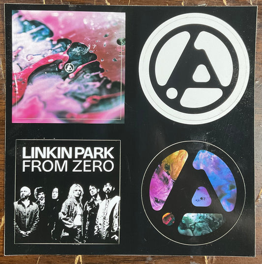 FROM ZERO *4 STICKER PROMO SET* | Mint (M) - ALT/INDIE *NEW*