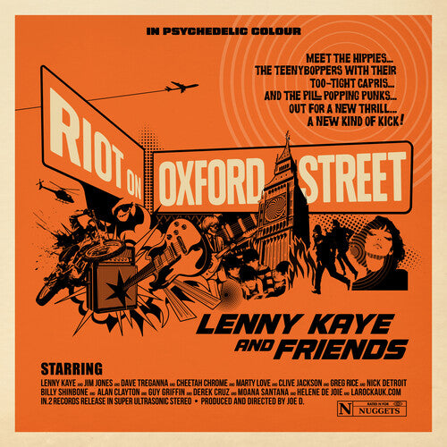 Lenny Kaye - (PRESALE 12/11/26) Lenny Kaye & Friends: Riot On Oxford Street (VINYL LP) | NEW - ALT/INDIE *NEW*