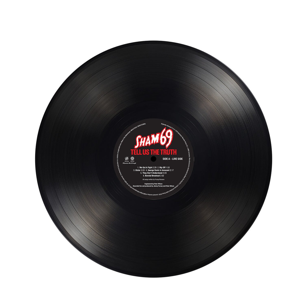 SHAM 69 - (PRESALE 10/23/26) Tell Us The Truth (MOV VINYL LP) | NEW - ALT/INDIE *NEW*