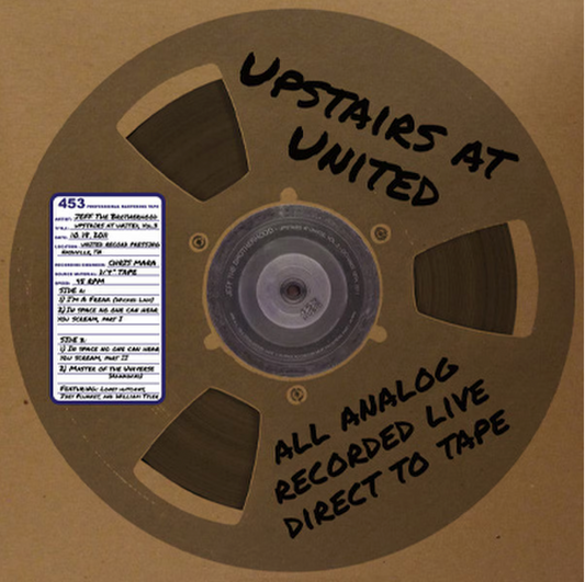 JEFF The Brotherhood - Upstairs At United, Vol. 3 (10/18/2011) (VINYL 12" EP) | NEW - ALT/INDIE *NEW*