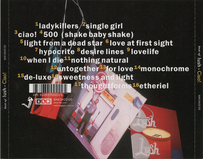 Lush - Ciao! Best Of Lush (CD) | Mint (M) Mint (M) - ALT/INDIE *NEW*
