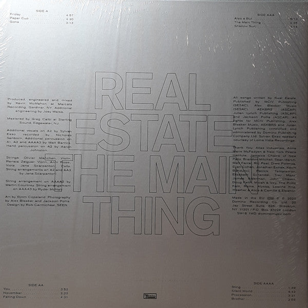 The Main Thing (IEX: TIP-ON GATEFOLD) | Mint (M) Mint (M) - ALT/INDIE/ROCK *SEALED*
