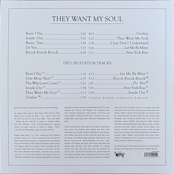 They Want My Soul: Deluxe More Soul Edition | Mint (M) Mint (M) - ALT/INDIE/ROCK *SEALED*
