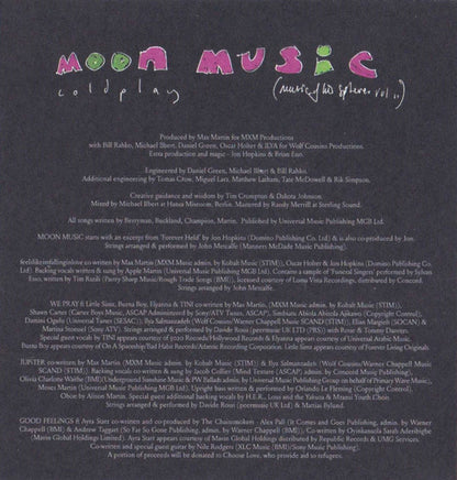 Moon Music (CD / NOTEBOOK) | Mint (M) Mint (M) - ALT/INDIE *SEALED/CD*