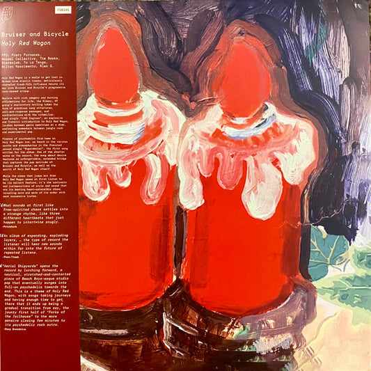 Bruiser And Bicycle - Holy Red Wagon | Mint (M) Mint (M) - ALT/INDIE *SEALED/COLOR/VMP*