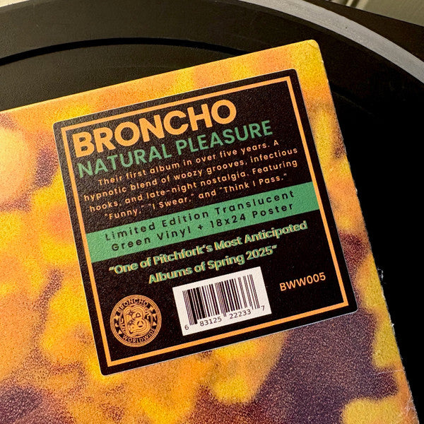 Natural Pleasure (TRANSLUCENT GREEN VINYL) | Mint (M) Mint (M) - ALT/INDIE *SEALED/COLOR*