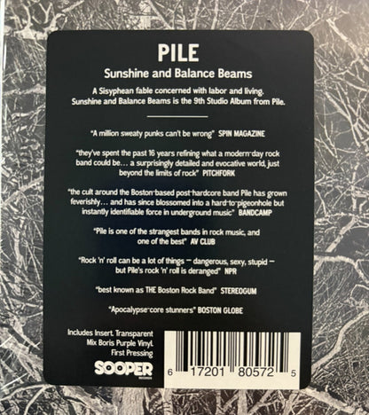 Sunshine and Balance Beams (PURPLE VINYL) | Mint (M) Mint (M) - ALT/INDIE *SEALED/COLOR*